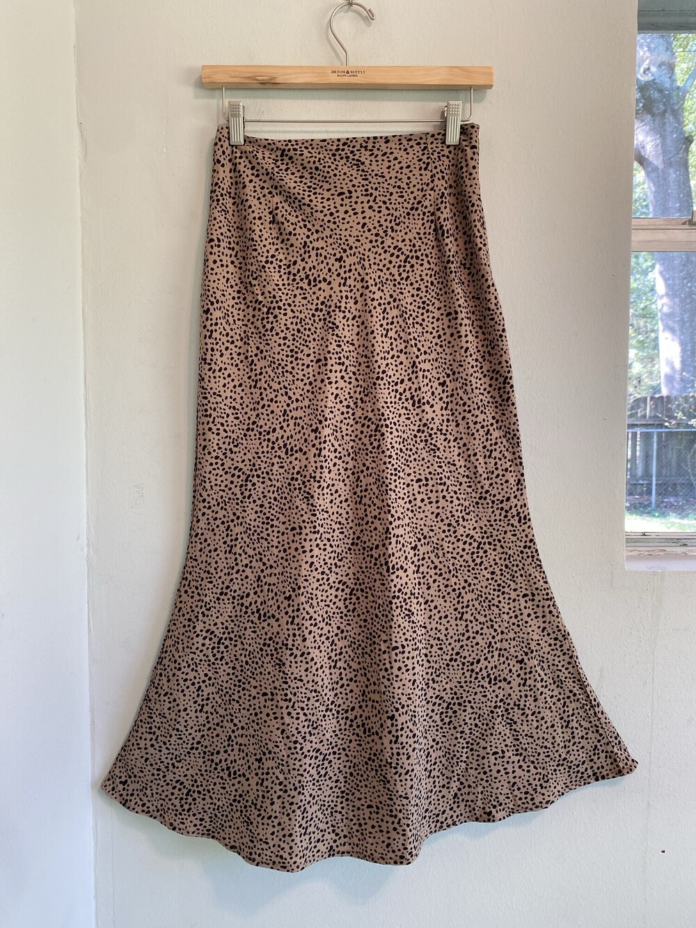 SHEIN Tall Leopard Print Maxi Skirt Size XS